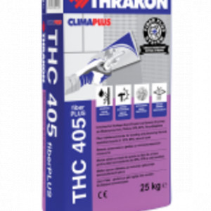 Лепило/шпакловка за eps/xps Тракон THC 405 - бяла - 25 кг